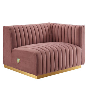 Modway Furniture Modern Conjure Channel Tufted Performance Velvet Loveseat - EEI-5842