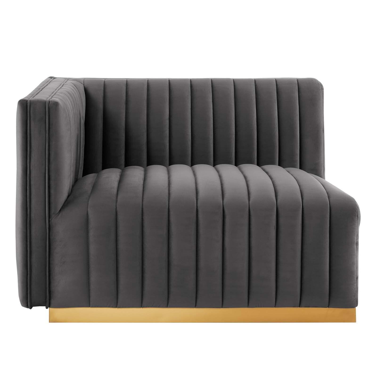 Modway Furniture Modern Conjure Channel Tufted Performance Velvet Loveseat - EEI-5842