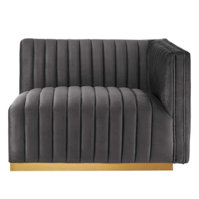 Modway Furniture Modern Conjure Channel Tufted Performance Velvet Loveseat - EEI-5842