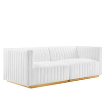 Modway Furniture Modern Conjure Channel Tufted Performance Velvet Loveseat - EEI-5842