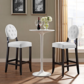 Modway Furniture Modern Button Bar Stool Set of 2 - EEI-953-Minimal & Modern