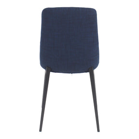 Moe's Home Collection Kito Dining Chair Blue-Set of Two - EJ-1017-26