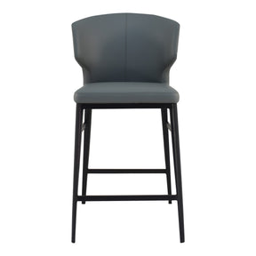 Moe's Home Collection Delaney Counter Stool Grey - EJ-1022-15 - Moe's Home Collection - Counter Stools - Minimal And Modern - 1