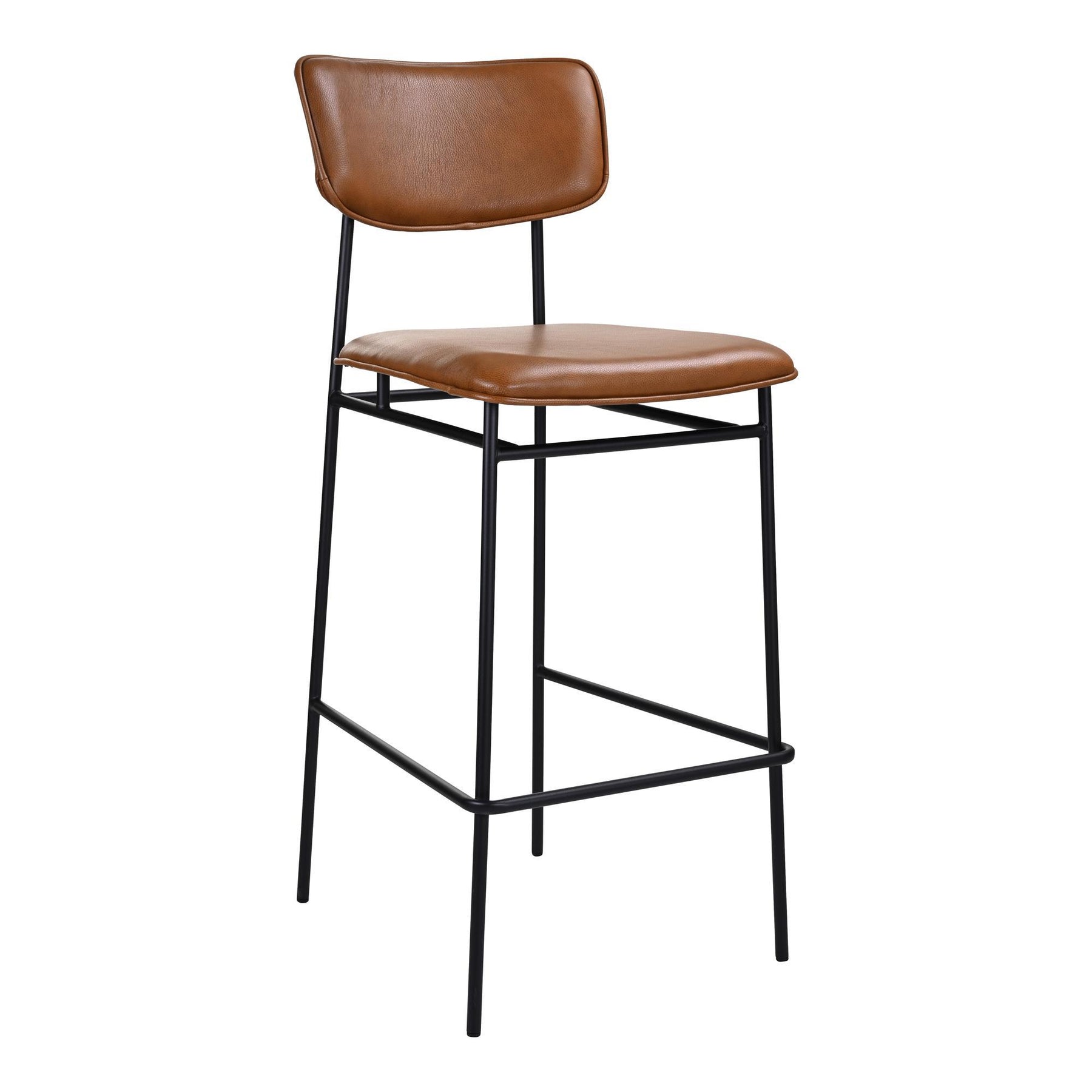 Moe's Home Collection Sailor Barstool Brown - EQ-1014-03