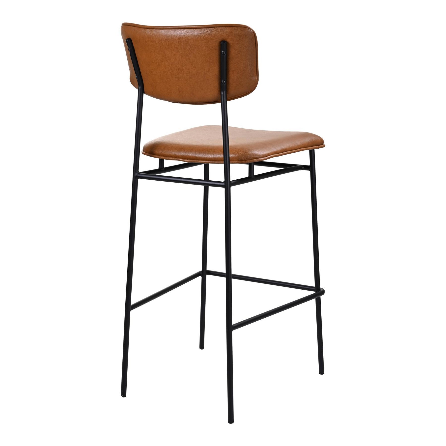 Moe's Home Collection Sailor Barstool Brown - EQ-1014-03