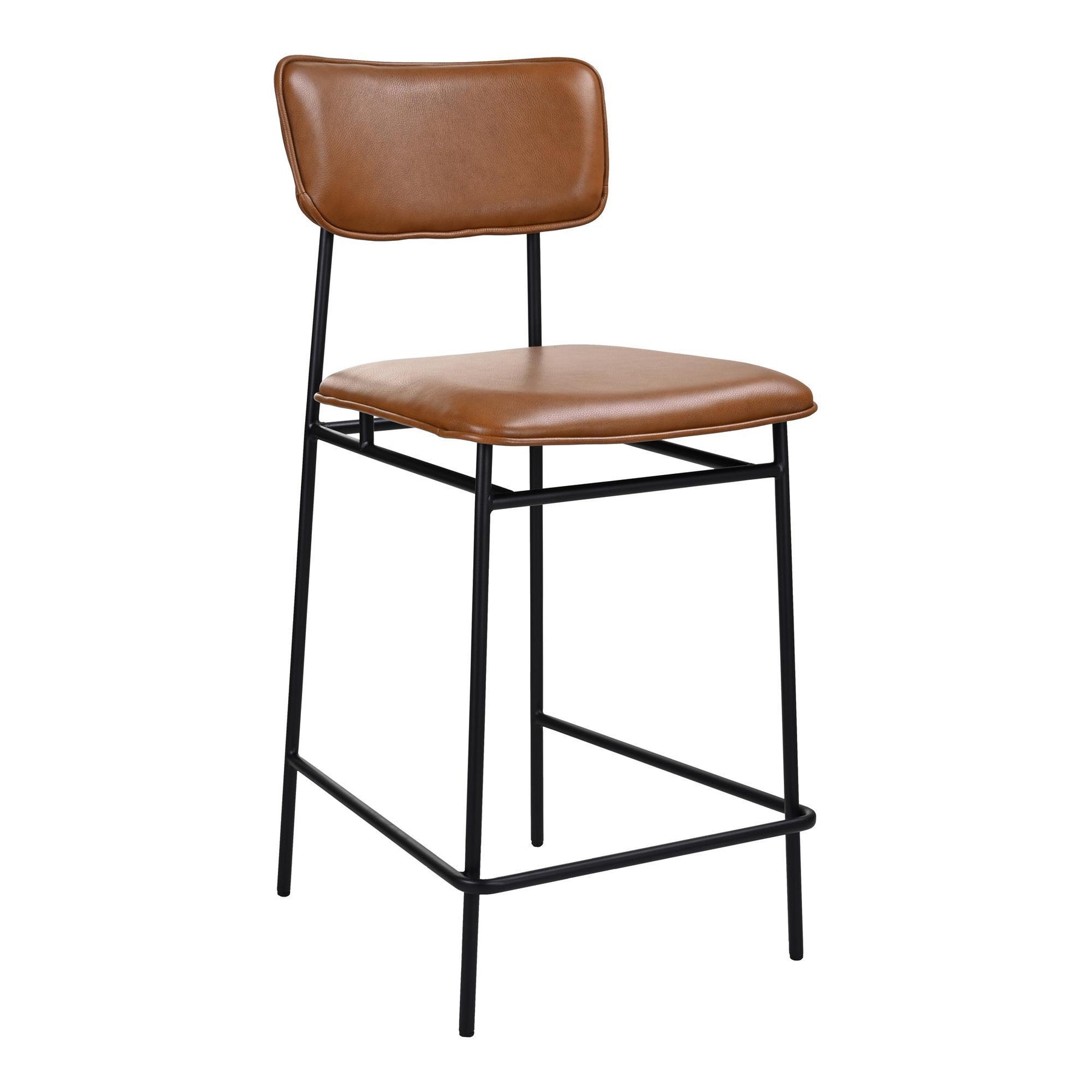 Moe's Home Collection Sailor Counter Stool Brown - EQ-1015-03