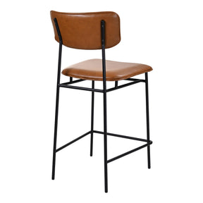 Moe's Home Collection Sailor Counter Stool Brown - EQ-1015-03