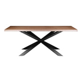 Moe's Home Collection Oslo Dining Table Walnut - ER-1174-20 - Moe's Home Collection - Dining Tables - Minimal And Modern - 1