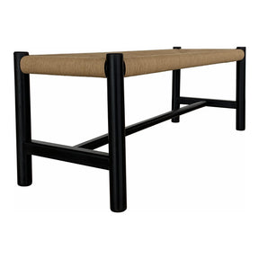 Moe's Home Collection Hawthorn Bench Small Black - FG-1027-02