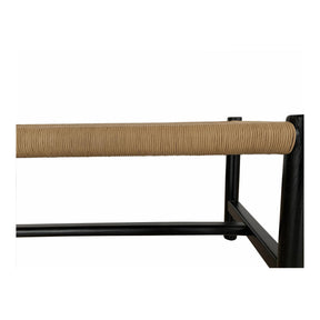 Moe's Home Collection Hawthorn Bench Small Black - FG-1027-02