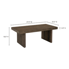 Moe's Home Collection Monterey Coffee Table - FR-1025-29