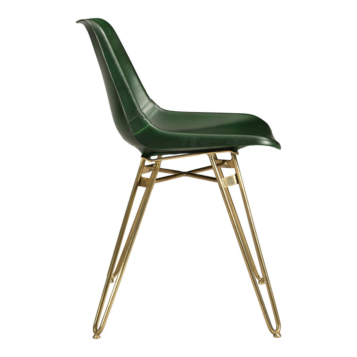 Moe's Home Collection Omni Dining Chair Green-Set of Two - GZ-1013-16