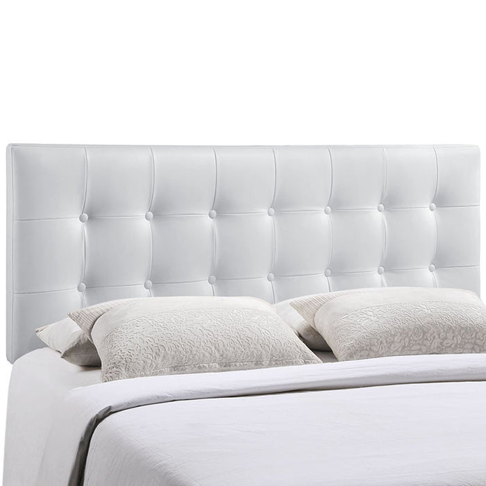 Modway Furniture Modern Emily Queen Upholstered Vinyl Headboard - MOD-