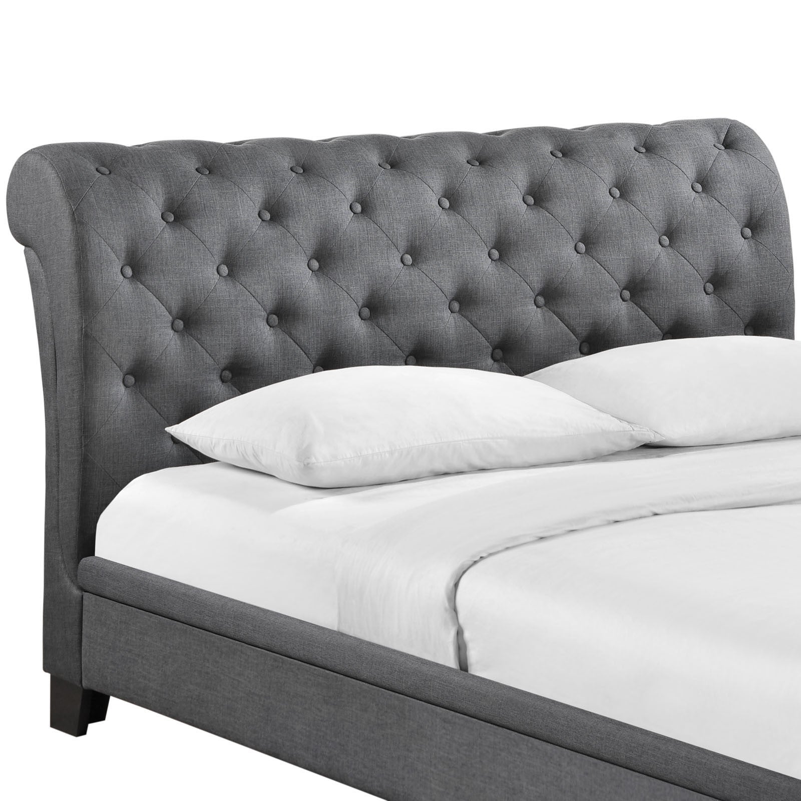 Modway Furniture Modern Kate Queen Fabric Bed Frame MOD-5201-Minimal & Modern