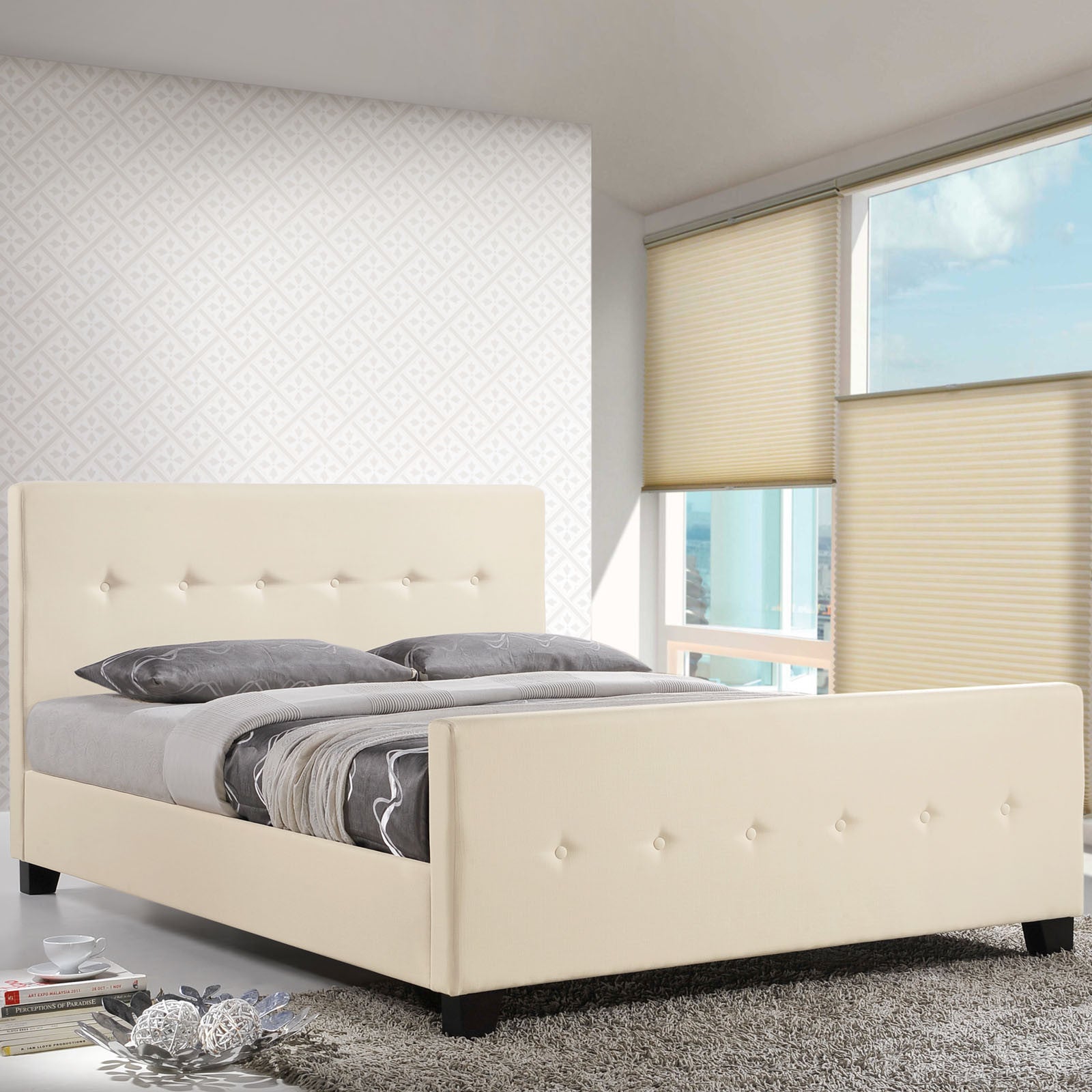 Modway Furniture Modern Abigail Queen Bed Frame MOD-5226-Minimal & Modern