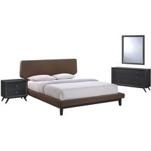 Modway Furniture Modern Bethany 4 Piece Queen Bedroom Set - MOD-5336-Minimal & Modern