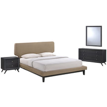 Modway Furniture Modern Bethany 4 Piece Queen Bedroom Set - MOD-5336-Minimal & Modern