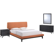 Modway Furniture Modern Bethany 4 Piece Queen Bedroom Set - MOD-5336-Minimal & Modern