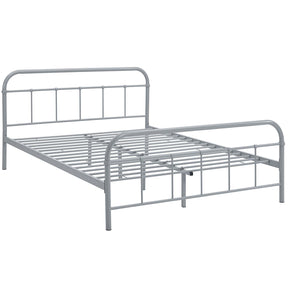 Modway Furniture Modern Maisie Full Stainless Steel Bed Frame - MOD-5532-Minimal & Modern