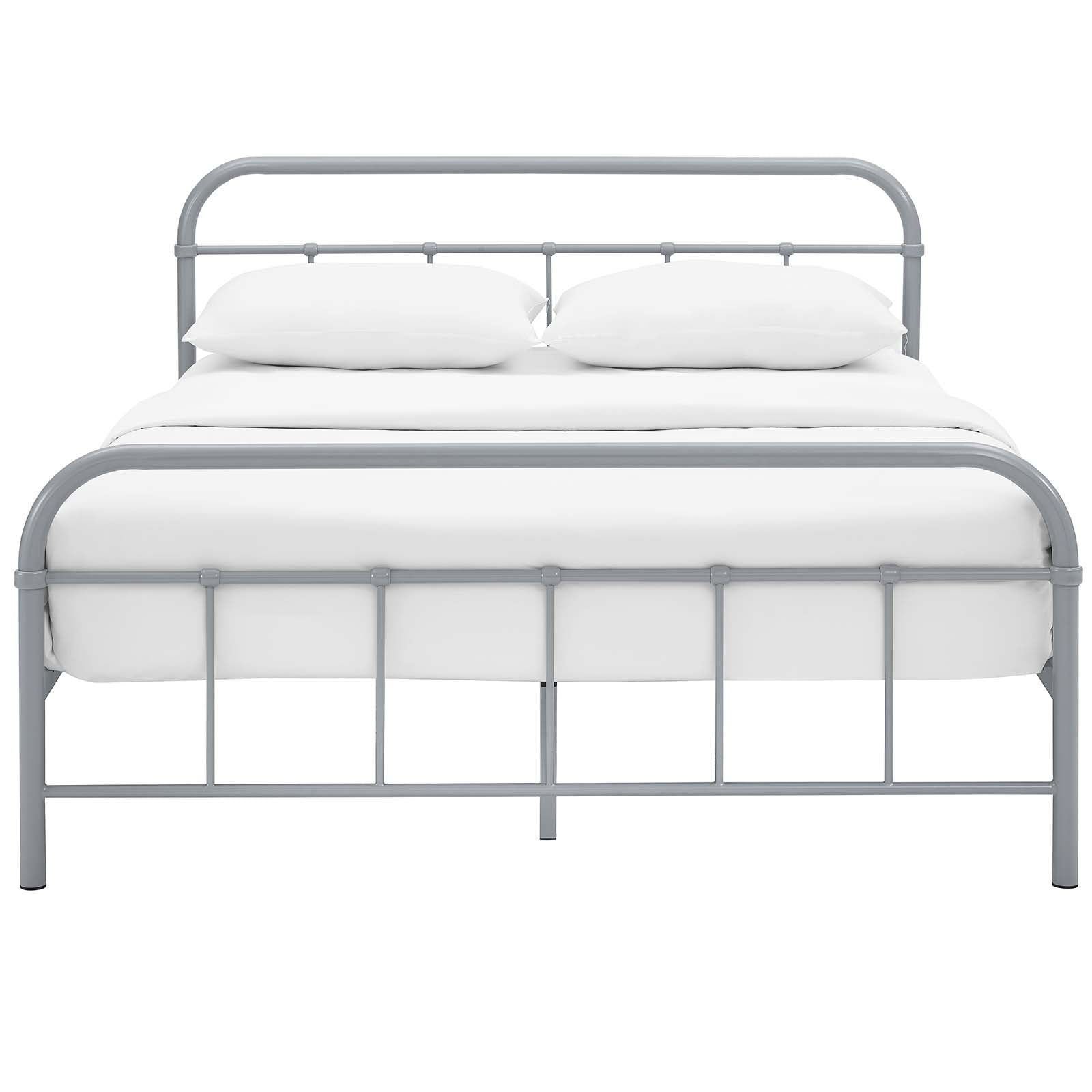 Modway Furniture Modern Maisie Full Stainless Steel Bed Frame - MOD-5532-Minimal & Modern