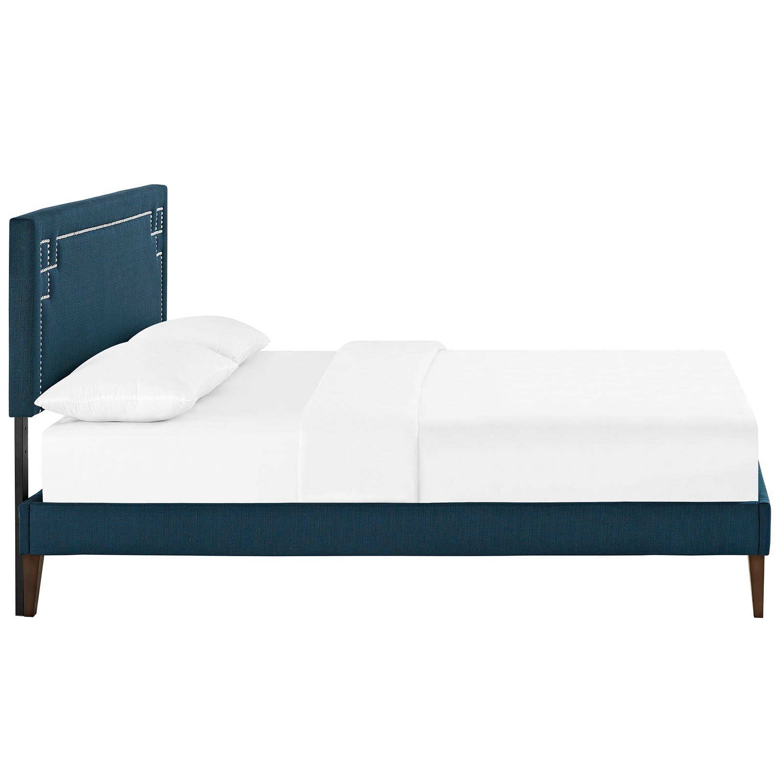 Modway Furniture Modern Josie Full Fabric Platform Bed with Squared Tapered Legs - MOD-5658-Minimal & Modern