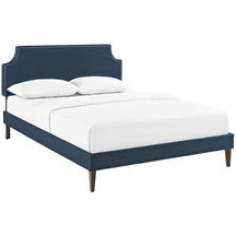 Modway Furniture Modern Laura Full Fabric Platform Bed with Squared Tapered Legs - MOD-5676-Minimal & Modern