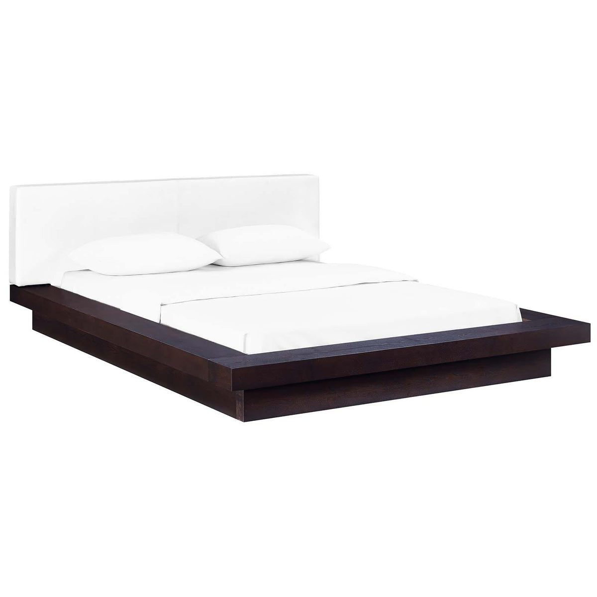 Modway Furniture Modern Freja Queen Vinyl Platform Bed - MOD-5722