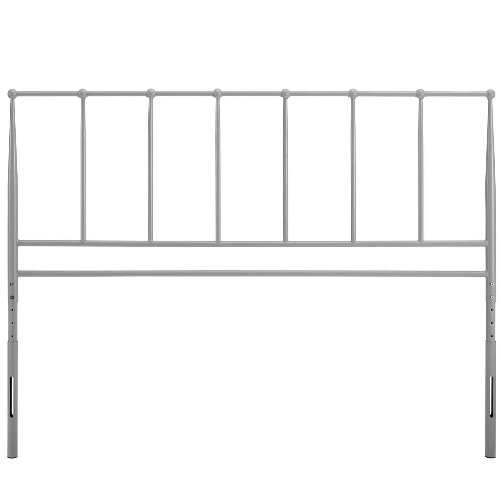 Modway Furniture Modern Kiana King Metal Stainless Steel Headboard - MOD-6106