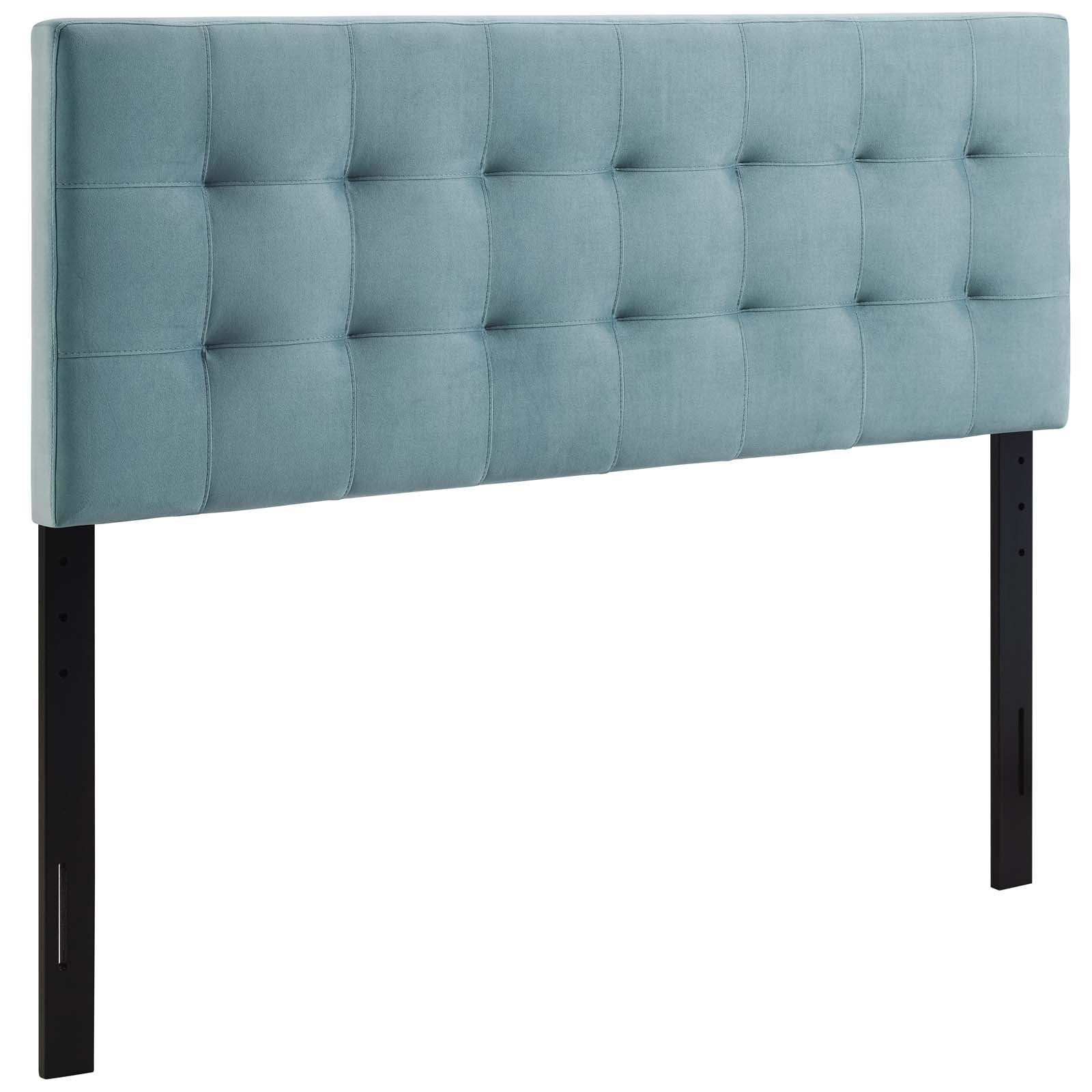 Modway Furniture Modern Lily Biscuit Tufted Full Performance Velvet Headboard - MOD-6119