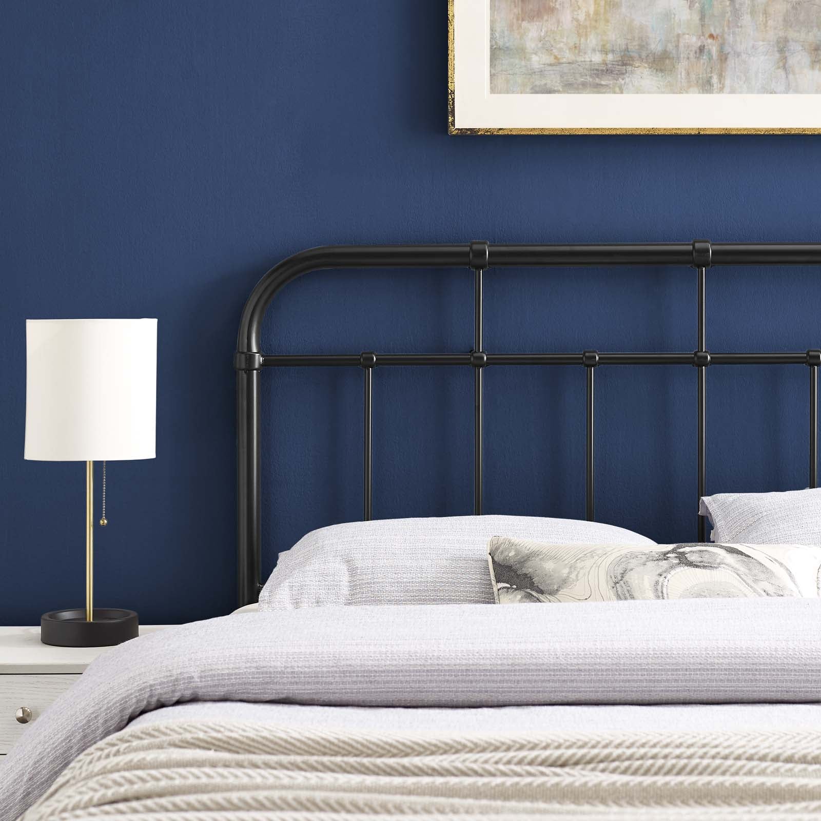 Modway Furniture Modern Alessia King Metal Headboard - MOD-6163