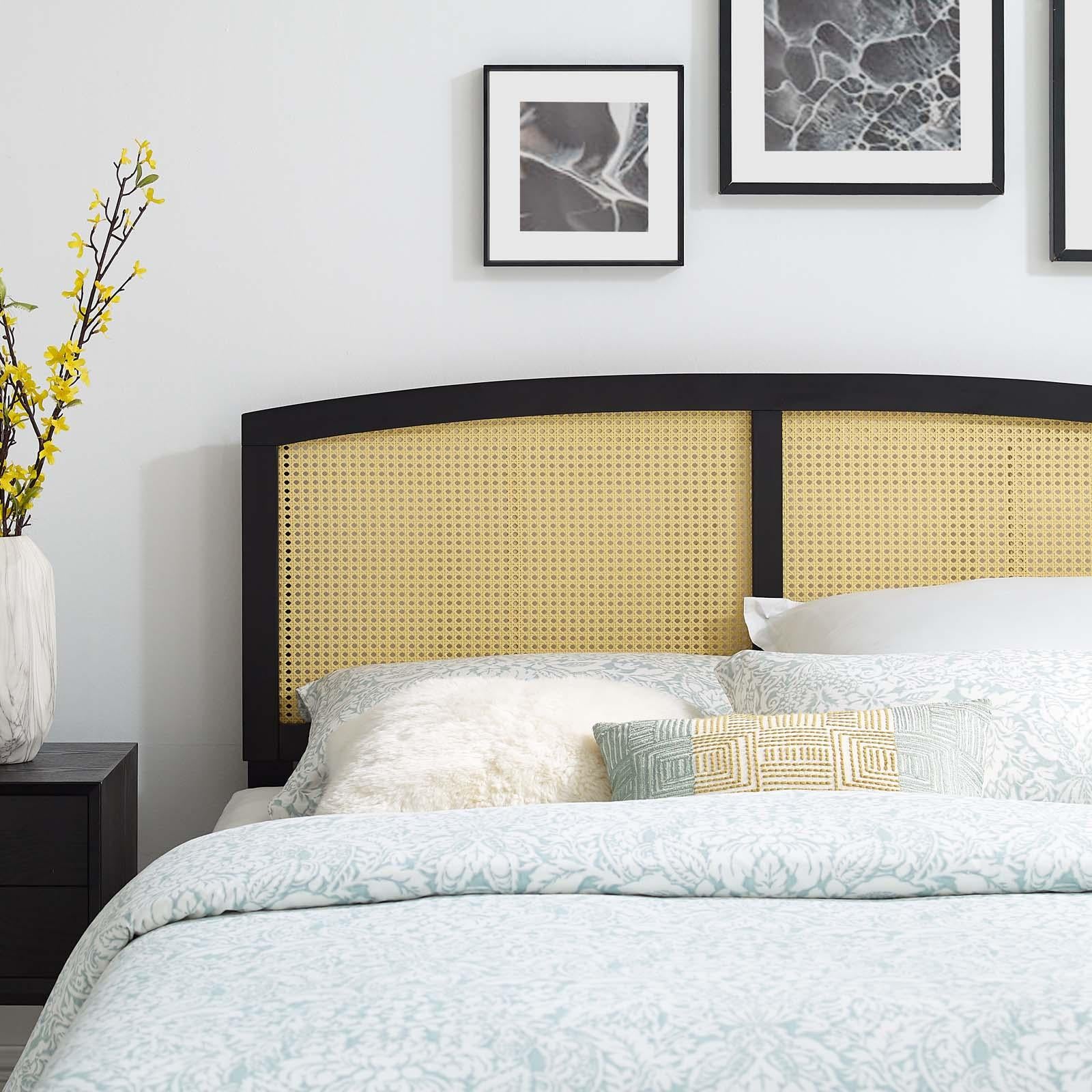 Modway Furniture Modern Halcyon Cane King Headboard - MOD-6205