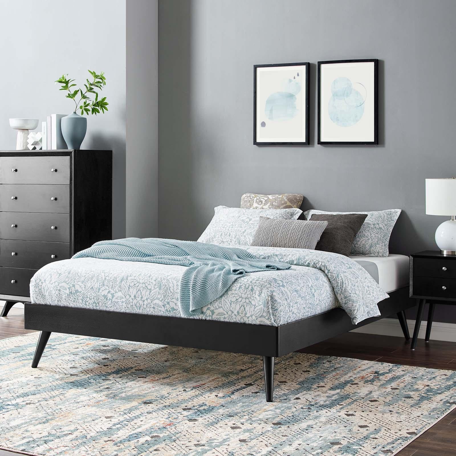 Modway Furniture Modern Margo Queen Wood Platform Bed Frame - MOD-6230