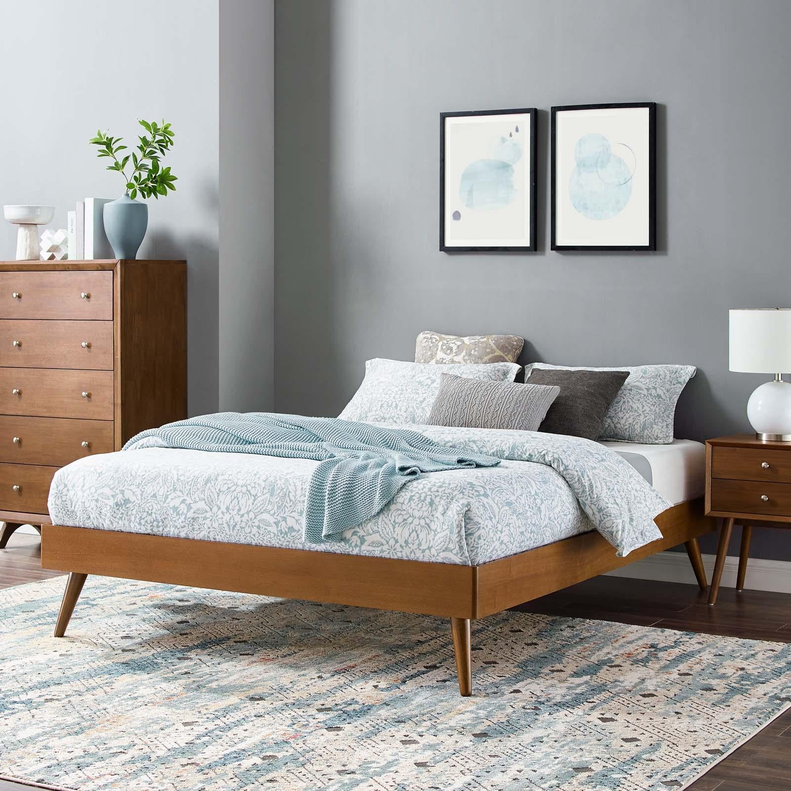 Modway Furniture Modern Margo Queen Wood Platform Bed Frame - MOD-6230