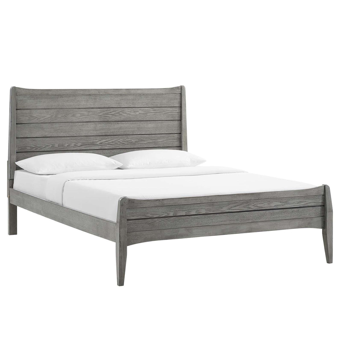 Modway Furniture Modern Georgia Full Wood Platform Bed - MOD-6237