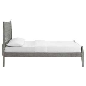 Modway Furniture Modern Georgia King Wood Platform Bed - MOD-6239