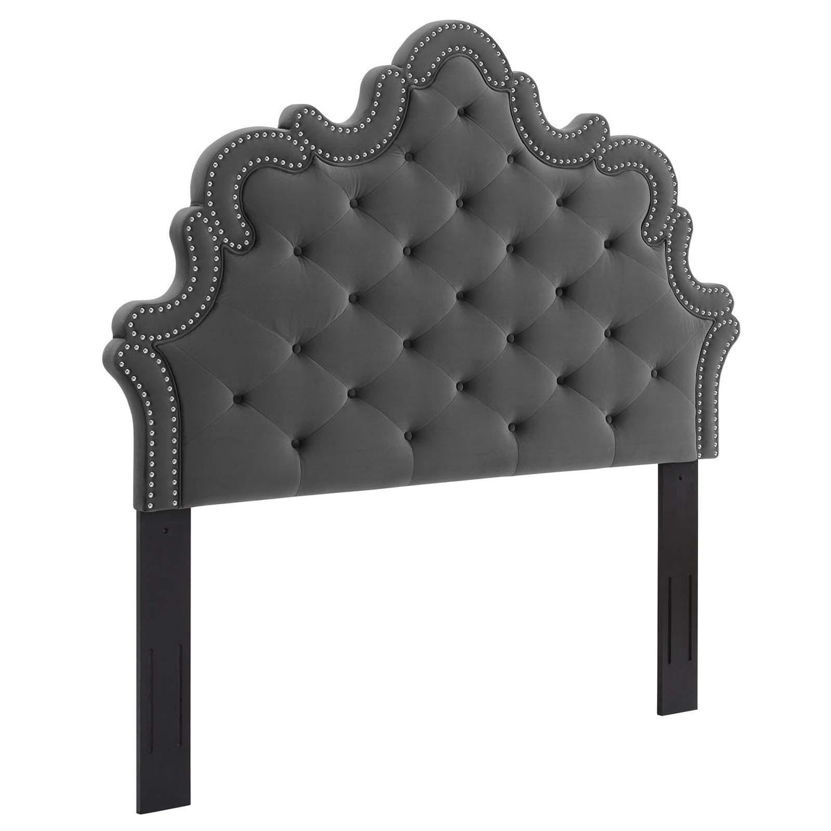 Modway Furniture Modern Arabella Button-Tufted Performance Velvet Full/Queen Headboard - MOD-6563