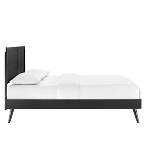 Modway Furniture Modern Marlee Twin Wood Platform Bed With Splayed Legs - MOD-6630