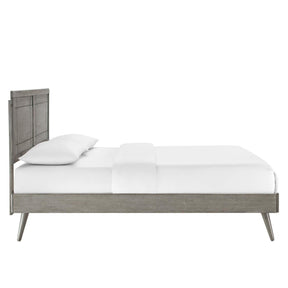 Modway Furniture Modern Marlee Twin Wood Platform Bed With Splayed Legs - MOD-6630