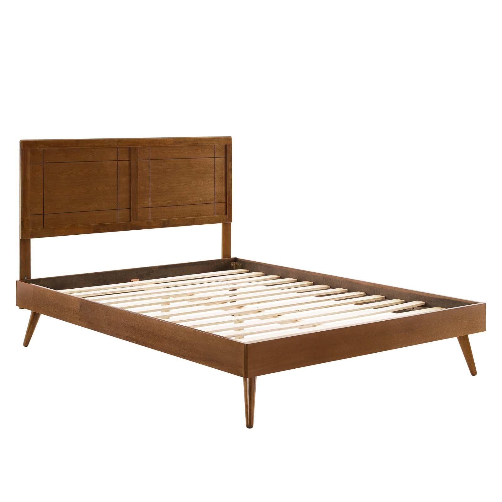 Modway Furniture Modern Marlee Twin Wood Platform Bed With Splayed Legs - MOD-6630