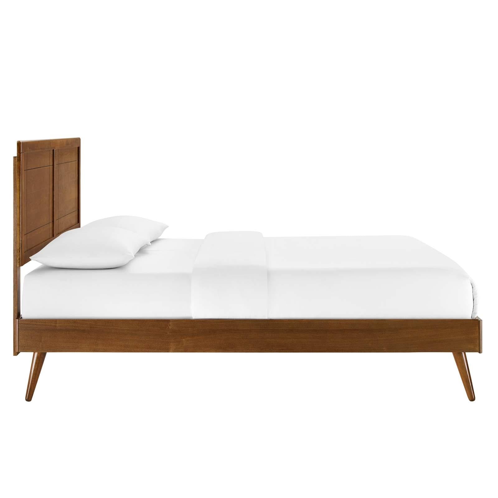 Modway Furniture Modern Marlee Twin Wood Platform Bed With Splayed Legs - MOD-6630