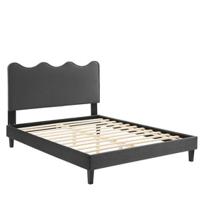 Modway Furniture Modern Current Performance Velvet Twin Platform Bed - MOD-6729