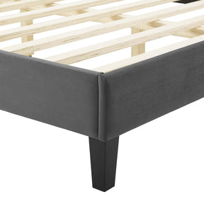 Modway Furniture Modern Current Performance Velvet Twin Platform Bed - MOD-6729