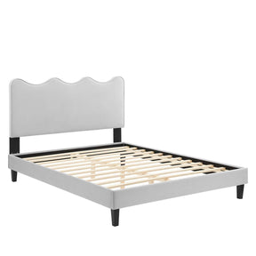 Modway Furniture Modern Current Performance Velvet Twin Platform Bed - MOD-6729