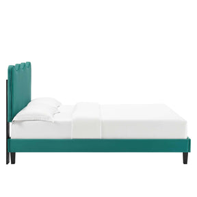 Modway Furniture Modern Current Performance Velvet Twin Platform Bed - MOD-6729