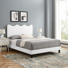 Modway Furniture Modern Current Performance Velvet Twin Platform Bed - MOD-6729