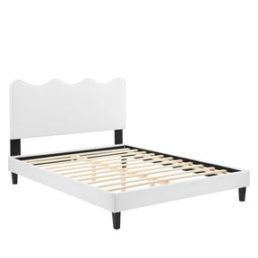 Modway Furniture Modern Current Performance Velvet Twin Platform Bed - MOD-6729