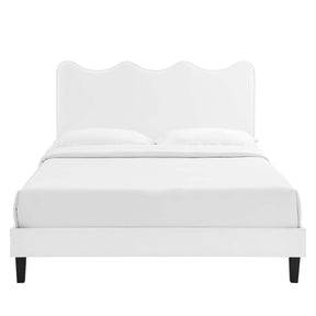 Modway Furniture Modern Current Performance Velvet Twin Platform Bed - MOD-6729