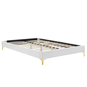 Modway Furniture Modern Amber Tufted Performance Velvet Twin Platform Bed - MOD-6778