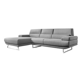 Moe's Home Collection Jenn Sectional Grey Left - MT-1001-25-L