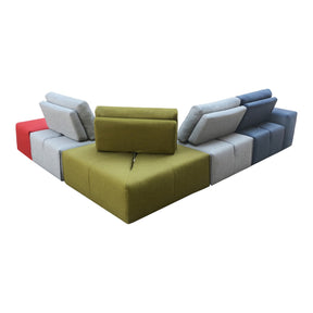 Moe's Home Collection Nathaniel Modular Sectional Multicolor - MT-1011-37